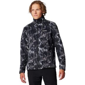 Columbia Men's Steens Mountain Printed Jacket, Black Timberwild, 3X Big