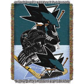 NHL Chicago Blackhawks Homefield Ice Advantage Woven Tapestry Throw