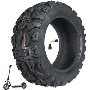 90/65-6.5 Off-Road Vacuum Tire, 11 Inch Replacement Tire, for Dualtron Zero 11X Kaabo Scooter Fits Most 38cc 47cc and 49cc Mini Pocket Bikes MTA1/MTA2, GP-RSR and More (1 Pack)