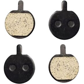 2 Pairs MTB Resin Disc Brake Pads for Jak Zoom, B777, MTB Cannondale, Helix Bengal, Hayes Sole