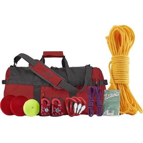 NRS Z-Drag Kit, Red, 3/8in GrabLine NFPA Rope Kit