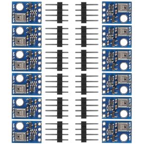 Alinan 12pcs AHT10 High Precision Digital Temperature and Humidity Sensor Measurement Module I2C Communication Replace DHT11 SHT20 AM2302