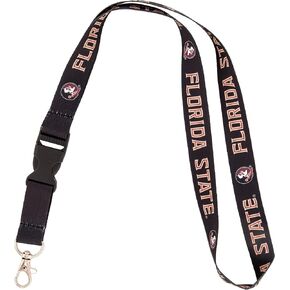 Desert Cactus Florida State University Lanyard Seminoles FSU Car Keys ID Badge Holder Keychain Detachable Breakaway Snap Buckle (Lanyard E)