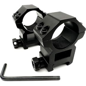1 inch Scope Rings for Picatinny Rail, 2-PCS Scope Mount Rings