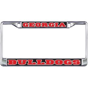 Craftique Georgia Bulldogs Plate Frame (Domed GA Metal Plate Frame (04356))