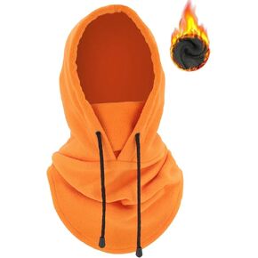 Balaclava Fleece Ski Mask Winter Neck Warmer Windproof Hood Gaiter for Men Women