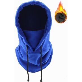 Balaclava Fleece Ski Mask Winter Neck Warmer Windproof Hood Gaiter for Men Women