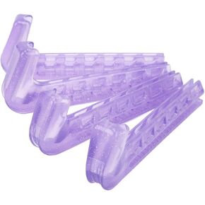 AUNMAS Ice Skate Blade Covers, Adjustable Silicone Material Easy to Use Skate Guards for Ice Skates