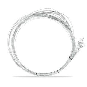 14 FT Length Single Loop Baler Wire, 14 Gauge Diameter Wire Rope, 80PCS