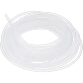 PATIKIL 1/16" ID x 1/7" OD Silicone Tubing, 16.4' High Pure Silicone Hose Tube Flexible Clear Pipe for Home Brewing Water Air Liquid Transfer