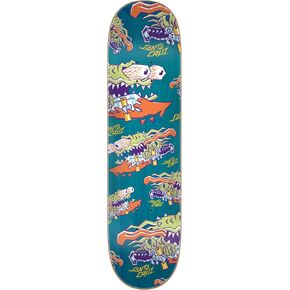 Santa Cruz Meek Scratched Slasher 7 Ply Birch 8.00in x 31.60in Skateboard Decks