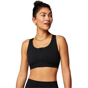 Fabletics Women's Front Zip High Impact Sports Bra