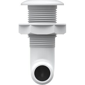 SEAFLO Thru Hull Fitting with Built-in Check Valve, 4-Year Warranty – Anti-Corrosion and Ultra-Durable (5/8", 3/4", 1", 1-1/8", 1-1/4", 1-1/2")