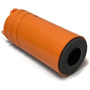 Bowlerstore Products Jopo Twist Inner Sleeve with 1 1/4" Slug - Orange/Black