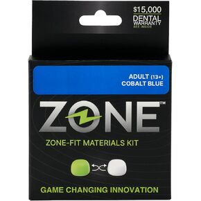 Zone Mouthguard Zone Zone-Fit Materials Kit Replacement PVS Putty (Adult Cobalt Blue)
