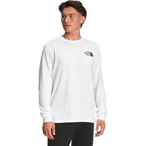 THE NORTH FACE mens Long Sleeve Box Nse Tee