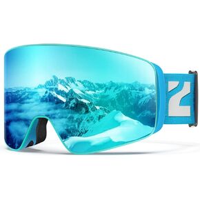 ZIONOR Ski Goggles, X12 100% OTG Snow Goggles Detachable Lens for Men Women Adult in Kuwait
