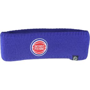 ZHATS Detroit Pistons NBA Officially Licensed Knit Headband Team Color Icon