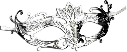 القناع الفاخر ليزر ليزر قطع المعادن تيارا فينيتيان جميلة قناع تنكر in Kuwait