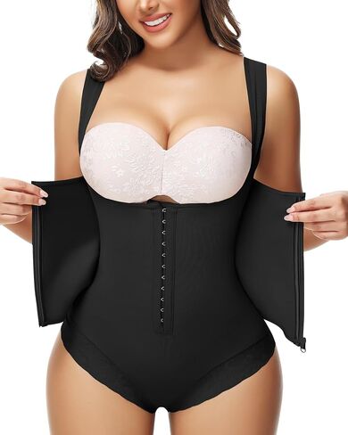 SHAPSHE Fajas Colombianas Moldeadoras Shapewear for Women Tummy Control Waist Trainer Body Shaper Open Bust Girdle in Saudi Arabia