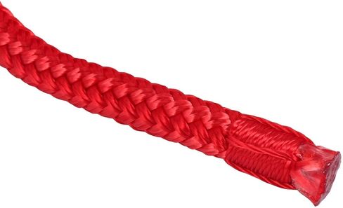 صُنعت أمارين زوجًا من 3/4 بوصة 30 قدمًا مزدوجة نايلون نايلون دافينج حبل حبل مزدوج مضفر ، حد تحميل العمل: 1900 رطل ، قوة كسر: 9500 رطل (أحمر) in Kuwait