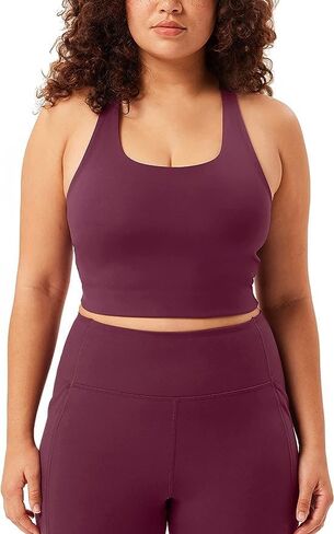 Girlfriend Collective Paloma Racerback Bra, Longline Racerback Sports Bra for Women, Workout in Saudi Arabia