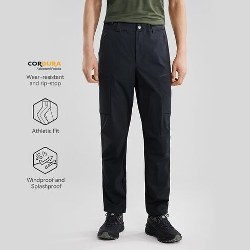 KAILAS Men's Hiking Pants Quick Dry Cargo Pants Waterproof Lightweight Breathable Cordura Mountaineering Outdoor Comfort in Saudi Arabia