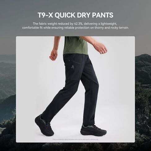 KAILAS Men's Hiking Pants Quick Dry Cargo Pants Waterproof Lightweight Breathable Cordura Mountaineering Outdoor Comfort in Saudi Arabia