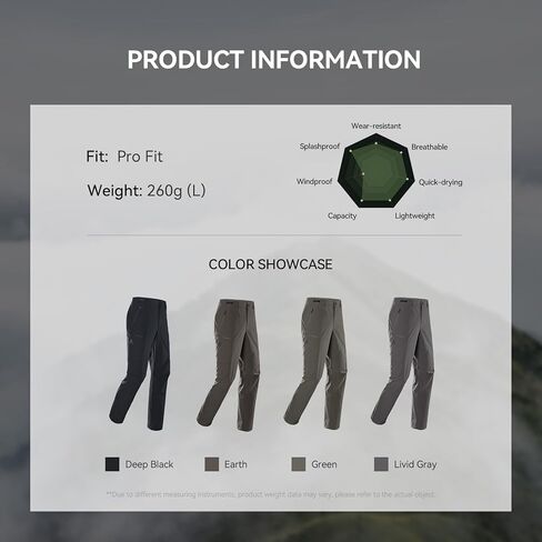 KAILAS Men's Hiking Pants Quick Dry Cargo Pants Waterproof Lightweight Breathable Cordura Mountaineering Outdoor Comfort in Saudi Arabia