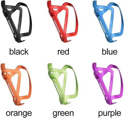 قفص زجاجة مياه للدراجة من توكي، حامل أكواب مشروبات الدراجة العالمي من سبائك الألومنيوم، باللون الأرجواني in Kuwait