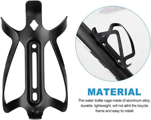 قفص زجاجة مياه للدراجة من توكي، حامل أكواب مشروبات الدراجة العالمي من سبائك الألومنيوم، باللون الأرجواني in Kuwait