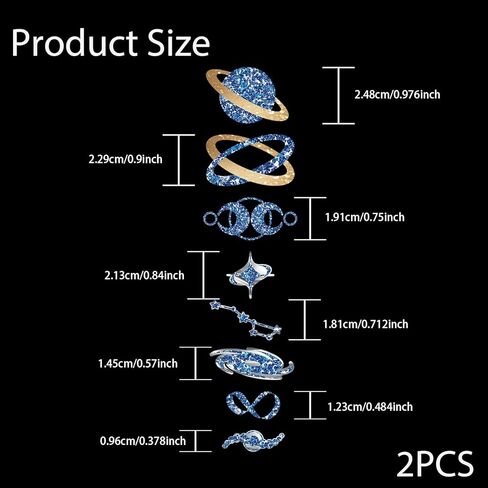 PLIGREAT 2 قطعة ملصقات ديكور الجيتار ملصق رقبة الجيتار DIY ديكور الجيتار ملصقات رمز هندسي قابل للإزالة لتزيين الجيتار الصوتي مستلزمات متجر الآلات الموسيقية الجيتار in Kuwait