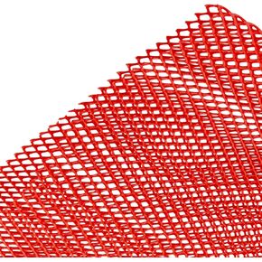 Caplugs SW-10 – SWUV Series – Standard Duty Sleeve-Web Protective Netting, Designed to Stretch and Fit OD 1" to 1-1/2", 340 ft, Red PE-LD, Cylindrical Surface, Flexible, Non-Slip (99190004)