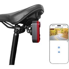Dpofirs Rear View Camera, Camera with Tail Light 1080P HD 150 Degree Viewing Phone Interconnection Water Proof Rear View Camera