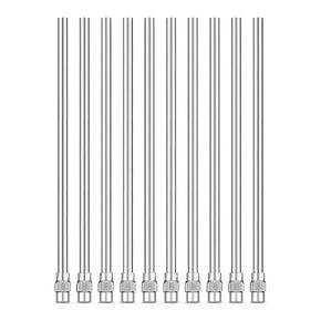10 Pcs Blunt Tip Dispensing 4 Inch, 12 Gauge Stainless Steel Blunt for Industrial Syringe, High Precision & Long-Lasting Fluid Applicator