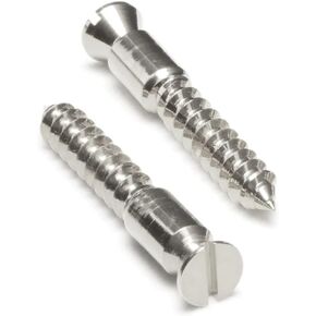 FLOYD ROSE BRIDGE WOOD SCREW STUD - CHROME (PKG)