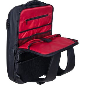 DJBAG - Professional Bag & Backpack, A special designed Heavy duty EVA foam Hard side Gear for DJ | Waterproof zipper | Stage Crew - everyday at work or travel. USB Charging Port | 19.68in X 12.20in X