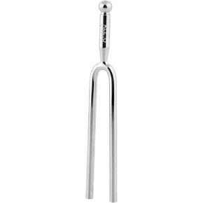 Tyenaza 440 Hz Tuning Fork, Standard A 440 Hz Tuning Forks Musical Instruments Violin Guitar Tuner Device Violin Accessories for Debug Instruments Test Intonation - Silver