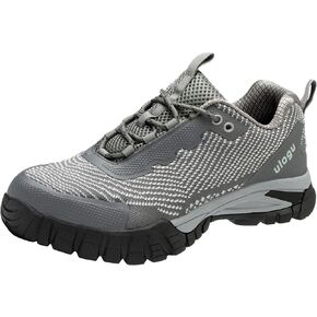 ulogu Women's Waterproof Hiking Shoes Lightweight Non-Slip Comfy All Day Walking Work Sneakers 6-Month Warranty