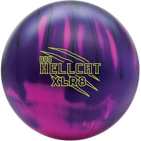 منتجات Bowlerstore كرة البولينج DV8 Hellcat XLR8 المحفورة مسبقًا - أسود/أرجواني/أرجواني 12 رطلاً in Kuwait