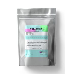 Ceteareth-25 Powder Emulsifier and Surfactant for Cosmetics and Personal Care Products, Ceteareth-25 (4 Ounce / 113 grams)