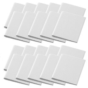 Door Corner Seal 20Pcs Door Weather Stripping Door Seal Strip Self-Adhesive Wedge Draft Plugs,Foam Seals Weather Protection Isolation of Noise（White）