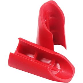 Non-Skid Barbell Grip Covers, Fitness Grips for Weightlifting and Dumbbell Handles, Enhanced Grip for Strength Training, Durable Rubber Material