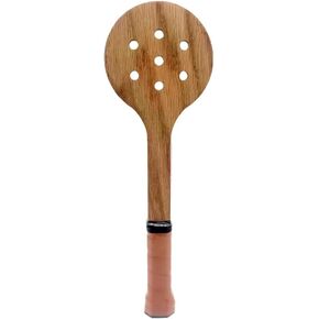 Wooden Spoon Tennis Padel Racket for Home Tennis Pointer Drill Training