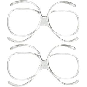 Prescription Ski Goggles Rx Insert Optical Adaptor TR90 Flexible Bendable Universal Size Inner Frame Snowboard Motorcycle Goggle 2pcs