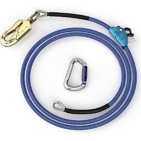 1/2" X 8' Steel Core tree climbing kit ，flipline for climbing trees, climbing tree equipment，arborist，tree climbing harness