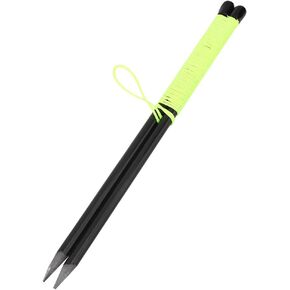 Alignment Stick Solid Fiberglass Alignment Swing Putting String Peg Stick, 10.24inch Alignment Swing Direction Practice Training Stick with 9.84ft String