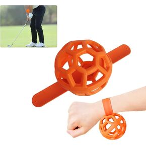 Golf Training Aid, Golf Swing Trainer Ball, Golf Wrist Trainer Helper, Training Ball for Beginner Posture, Golf Wrist Strap Training Ball