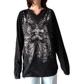 SOLILOQUY Women Hip Hop Joggers Hoodie Korean Punk Sport Coat Pullover Rhinestone Gothic Long Sleeve Sweatshirt Y2K Jacket