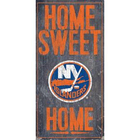 NHL New York Islanders Unisex New York Islanders Home Sweet Home, Team Color, 6 x 12
